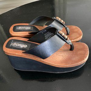 Bongo Vintage Wedge Sandal, Size 8
